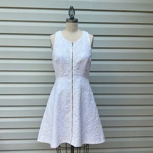 Anthropologie Dress by LEIFSDOTTIR. White fit and flare dress. Womens size 4.